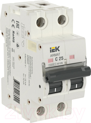 Выключатель автоматический IEK AR-M10N-2-C025