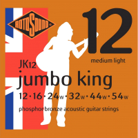 

Струны для акустической гитары, JK12 Strings Phosphor Bronze