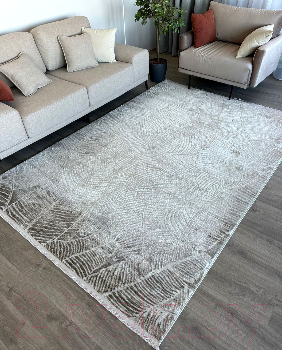 Коврик Radjab Carpet Марсель NP 425 Прямоугольник 11492RK