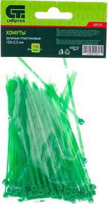 Стяжка для кабеля СибрТех 45510 - 