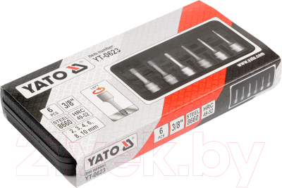 Набор головок слесарных Yato YT-0623