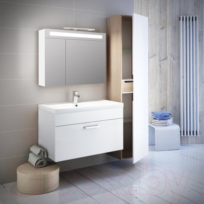 Шкаф с зеркалом для ванной IDDIS New Mirro NMIR802i99