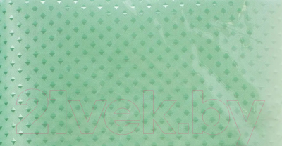 Шторка-занавеска для ванны V-line Бриллиант (ромб/зеленый)