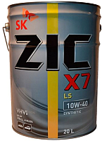 Моторное масло ZIC X7 5W40 / 192662 (20л) - 