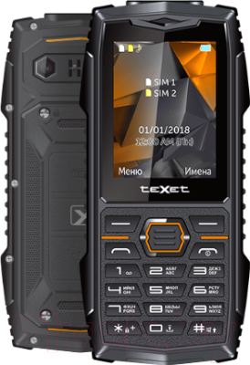 Мобильный телефон Texet TM-519R (черный)