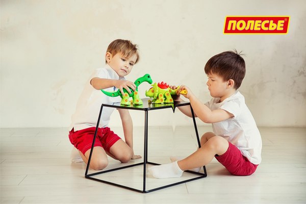 Игрушка-конструктор Полесье Трицератопс / 76717 (32эл)