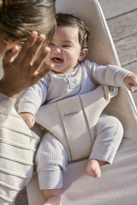 Детский шезлонг BabyBjorn Bliss 3D Jersey 0061.87 (Light Beige)