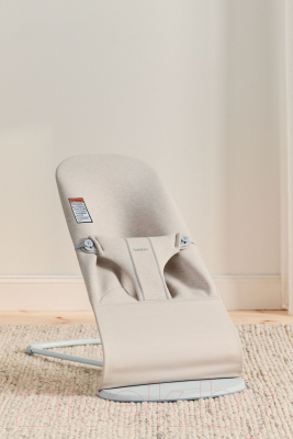 Детский шезлонг BabyBjorn Bliss 3D Jersey 0061.87 (Light Beige)