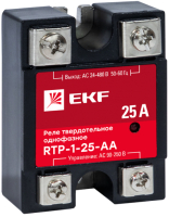 Реле твердотельное EKF RTP-25-AA / rtp-1-25-aa - 