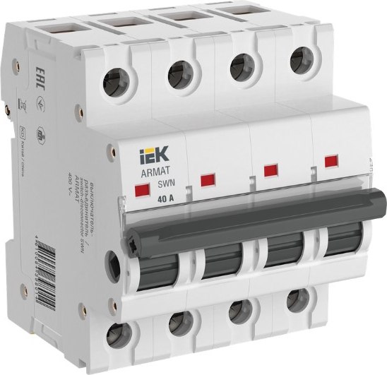 Выключатель-разъединитель IEK SWN 4P 40А / AR-SWN-4-040