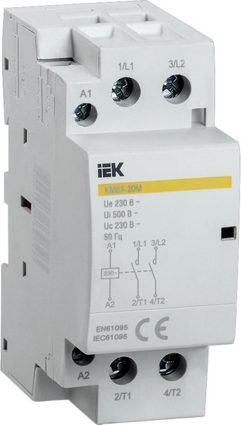 Контактор IEK MKK11-63-20