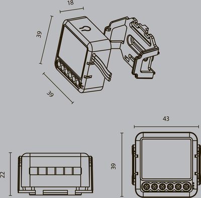 Диммер Maytoni Smart Home MD004 (белый)