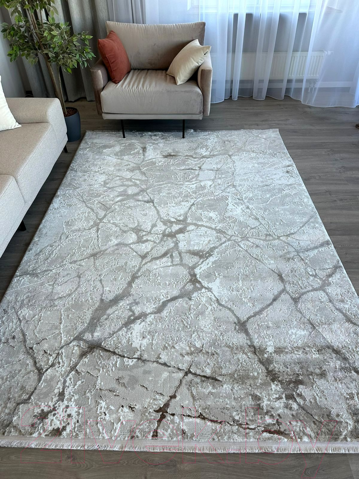 Коврик Radjab Carpet Марсель NP 371 Прямоугольник 11510RK