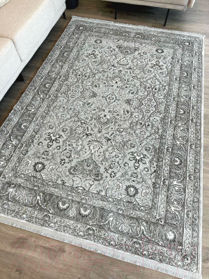 Ковер Radjab Carpet Милано RT 703 Прямоугольник 11685RK (1.6x3, L. Grey)