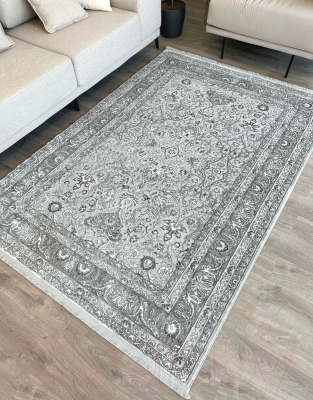 Ковер Radjab Carpet Милано RT 703 Прямоугольник 11685RK (1.6x3, L. Grey)