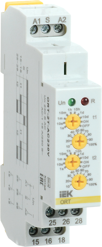 Реле времени IEK ORT-2T-AC230V