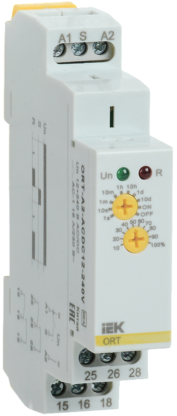 Реле времени IEK ORT-A2-ACDC12-240V