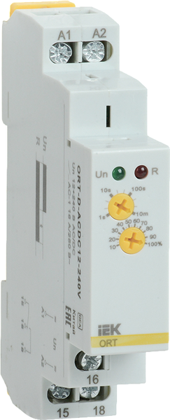 Реле времени IEK ORT-D-ACDC12-240V