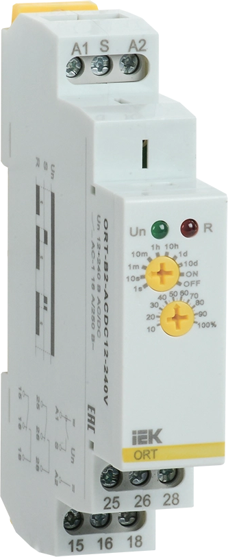 Реле времени IEK ORT-B2-ACDC12-240V