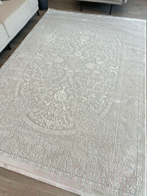 Ковер Radjab Carpet Милано RT 727 Прямоугольник 11686RK (1.6x3, Cream/Beige)