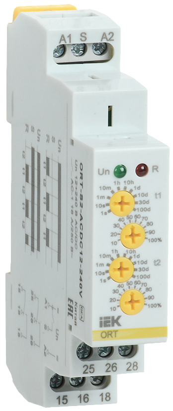 Реле времени IEK ORT-S2-ACDC12-240V