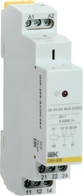 Реле промежуточное IEK OIR-208-ACDC48V - 