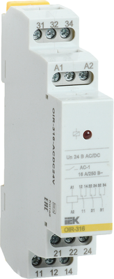 

Реле промежуточное, OIR-316-ACDC24V