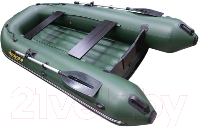 Надувная лодка Муссон 2900 НД НД (зеленый)