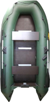 Надувная лодка Муссон 3300 СК Актив (зеленый) - 