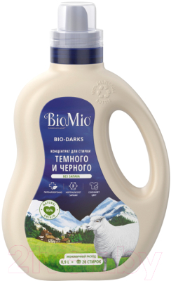 Гель для стирки BioMio Bio Для стирки черных, темных и джинсовых тканей (900мл)