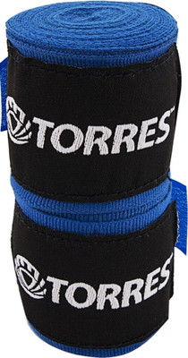 Боксерские бинты Torres PRL62018BU (2шт, синий) - 