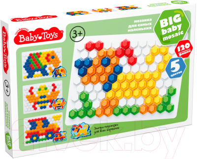 Развивающая игра Baby Toys Мозаика шестигранная / 05023