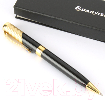 Ручка шариковая Darvish SR-3295 (черный/золото)