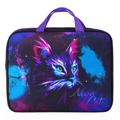 Изображение товара Папка-портфель Brauberg Neon Cat / 271482