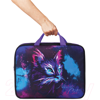 Изображение товара Папка-портфель Brauberg Neon Cat / 271482