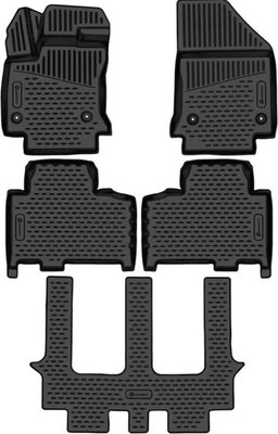 Комплект ковриков для авто ELEMENT ELEMENT3DA70258210K для Geely Okavango 2020 (5шт) - 