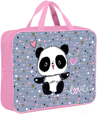 Изображение товара Папка-портфель Brauberg Funny Panda / 271127