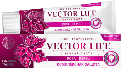 Зубная паста Крымский Травник Vector Life Комплексная Защита (100г)