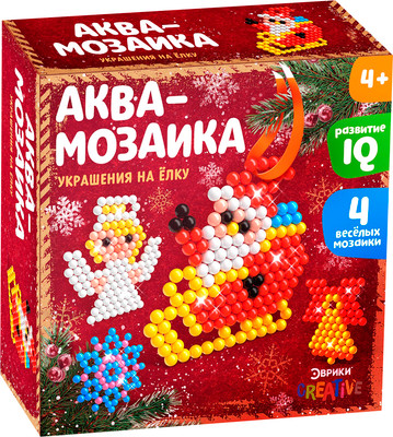 

Развивающая игра, Аквамозаика. Дед Мороз с ангелом / 4175129