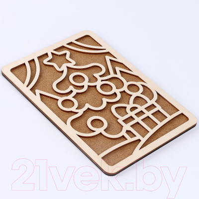 Изображение товара Набор для творчества Лесная мастерская Пластилиновые картинки. Новый год! Елочка в лесу / 9837696