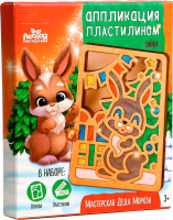 

Набор для творчества, Пластилиновые картинки. Новый год! Зайка / 9074758