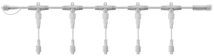 Разветвитель для гирлянд Neon-Night 315-406 (0.55м, белый)