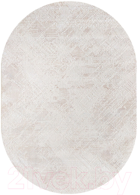 Коврик Kartal Afina PP04A-SHRNIK-CREAM-OVAL (0.8x1.5)