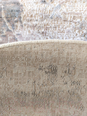 Коврик Kartal Afina PT67A-LIGHT-BEIGE-OVAL (0.8x1.5)