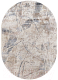 Коврик Kartal Afina PT67A-LIGHT-BEIGE-OVAL (0.8x1.5) - 