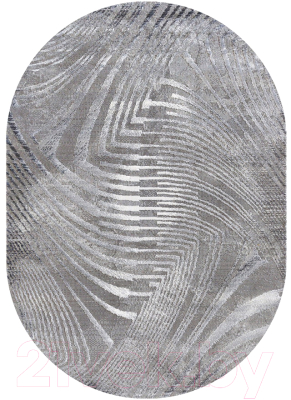 Коврик Kartal Afina TU85C-SHRNIK-GRAY-OVAL