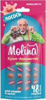 Лакомство для кошек Molina Вывод комков шерсти из желудка / 74082 (48г) - 