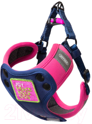 Шлея Joyser Walk Mood Harness / 8021J (S, розовый)