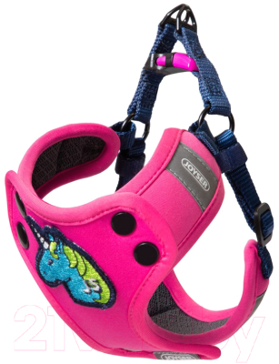 Шлея Joyser Walk Mood Harness / 8021J (S, розовый)
