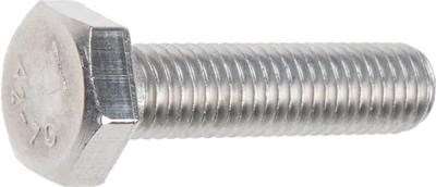 Болт Starfix Шестигранный М12х40 DIN 933 / SM-20805-50 (50шт, нержавеющая сталь А2) - 